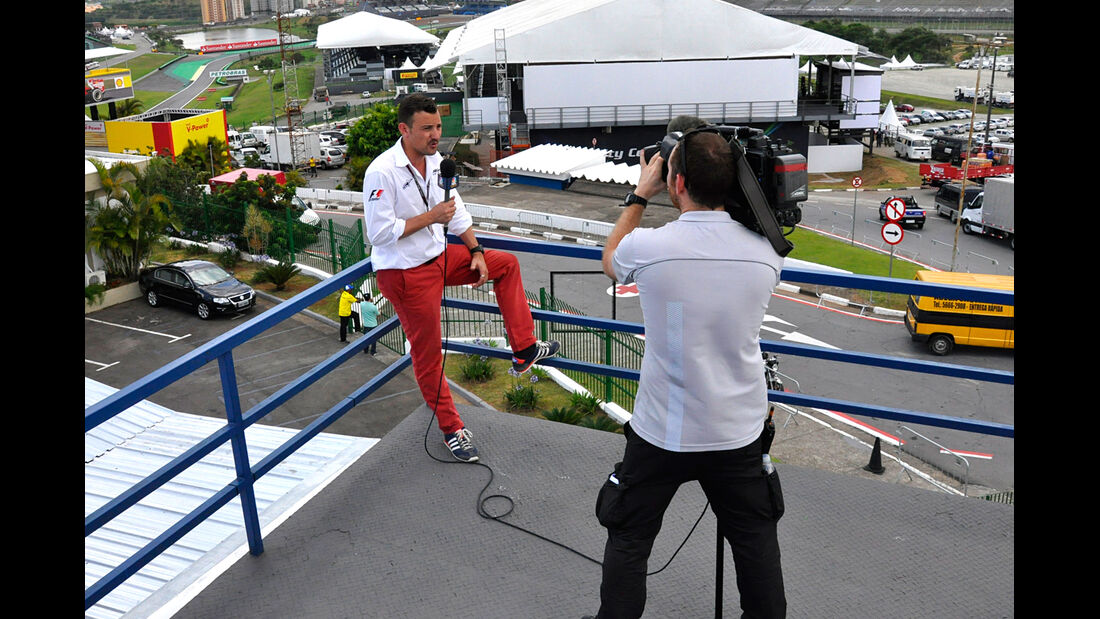 Will Buxton - NBC Presenter - Formel 1 - GP Brasilien - 21. November 2013