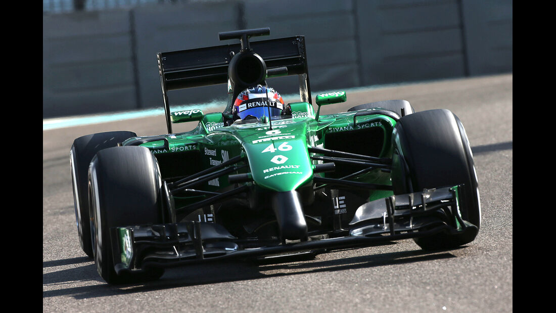 Will Stevens - Caterham - Formel 1 Test - Abu Dhabi - 25. November 2014