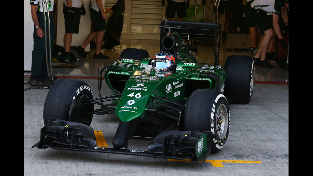 Will Stevens - Caterham - Formel 1 Test - Abu Dhabi - 25. November 2014