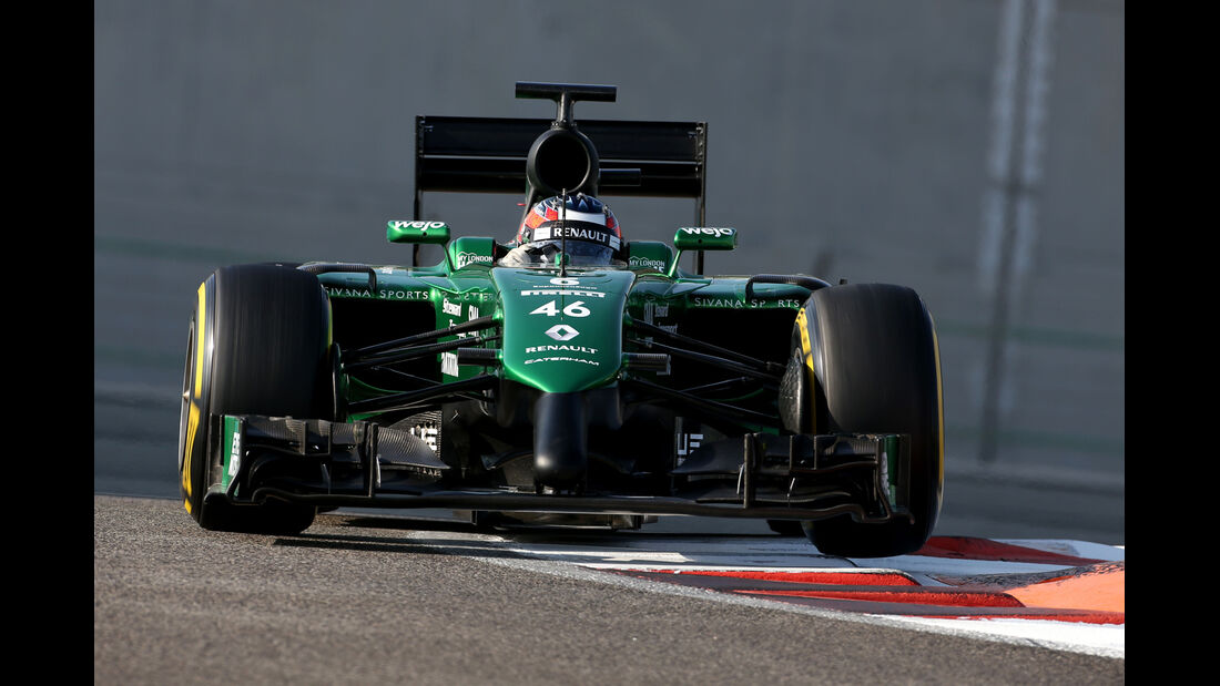 Will Stevens - Caterham - Formel 1 - Test - Abu Dhabi - 26. November 2014