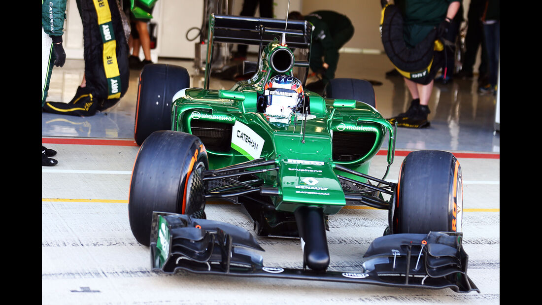 Will Stevens - Caterham - Formel 1-Test - Silverstone 2014