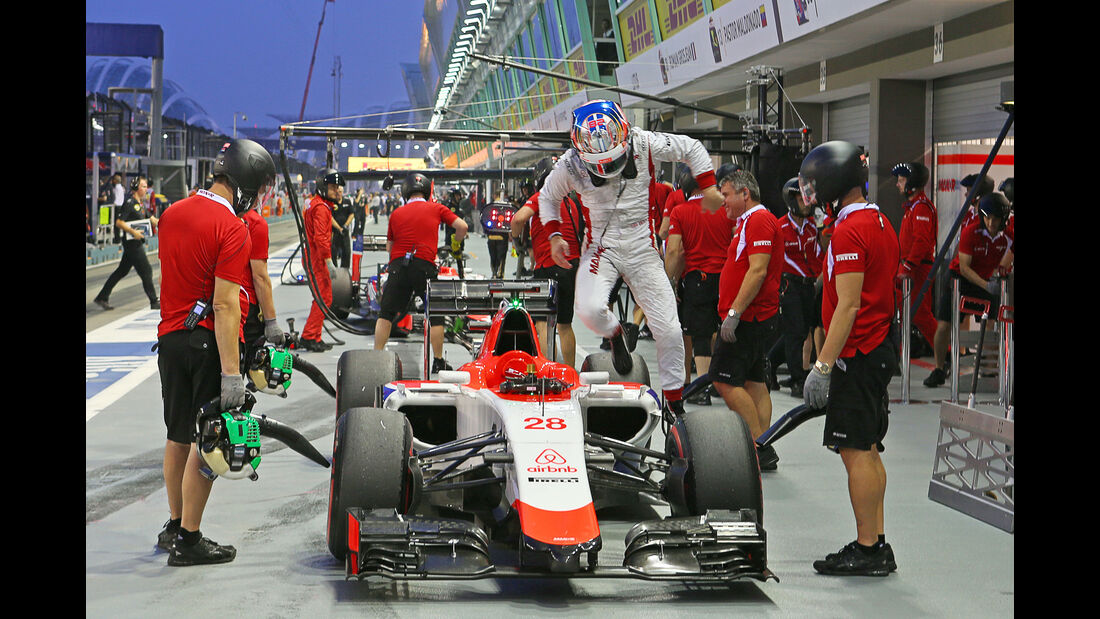 Will Stevens - Manor - Formel 1 - GP Singapur - 20. September 2015