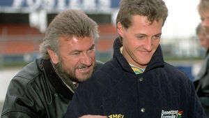 Willi Weber & Michael Schumacher (Benetton)
