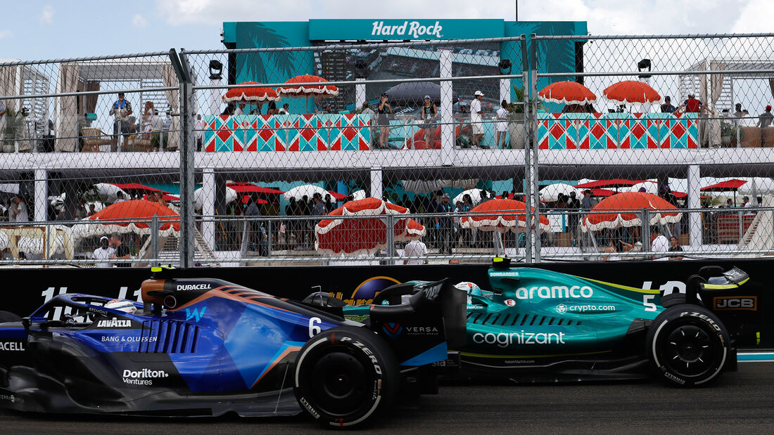Williams - Aston Martin - GP Miami 2022 - USA