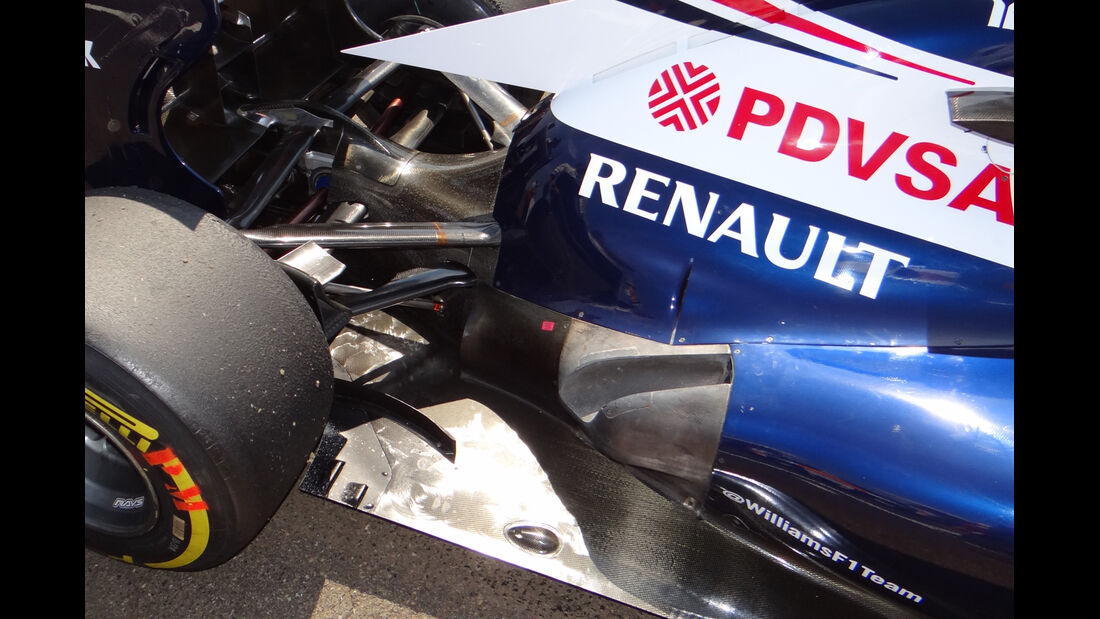 Williams - Auspuff - Formel 1 2013