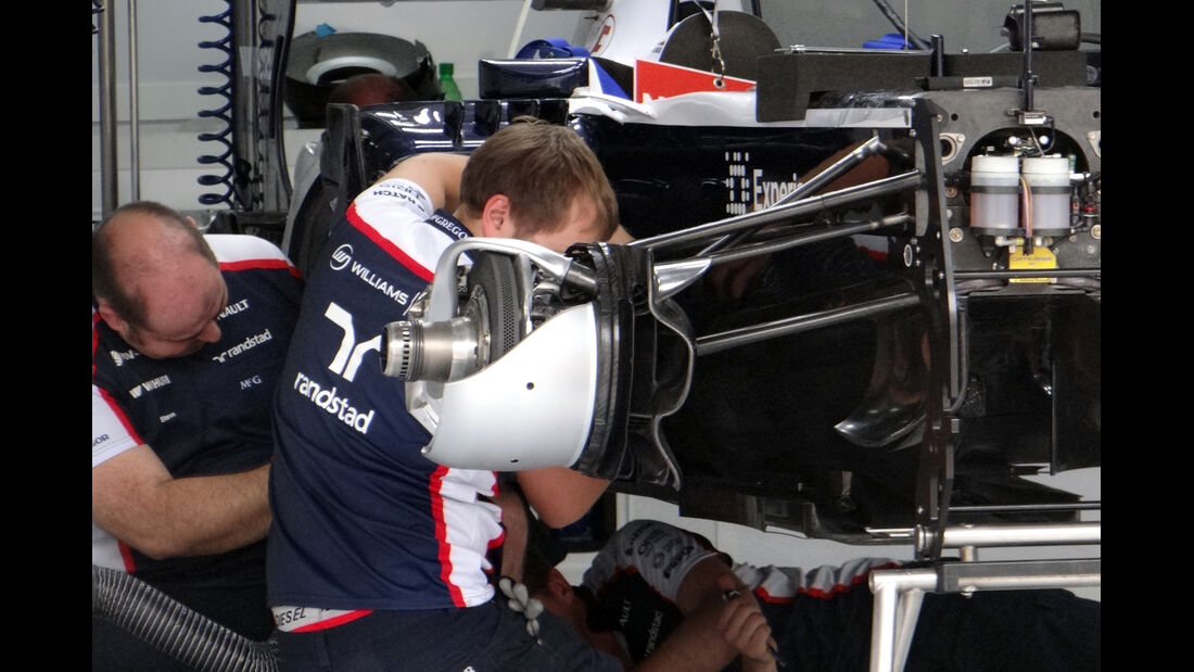 Williams Bremsverkleidung - Formel 1 - GP Bahrain - 18. April 2013