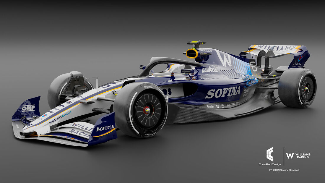 Williams Design-Concept - F1 2022 - Chris Paul Design
