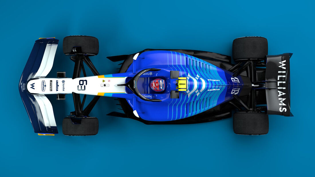 Williams - F1-Auto 2022 - Team-Lackierung 