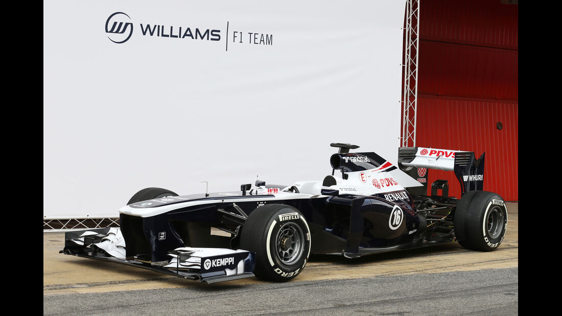 Williams FW35 Präsentation Barcelona 2013