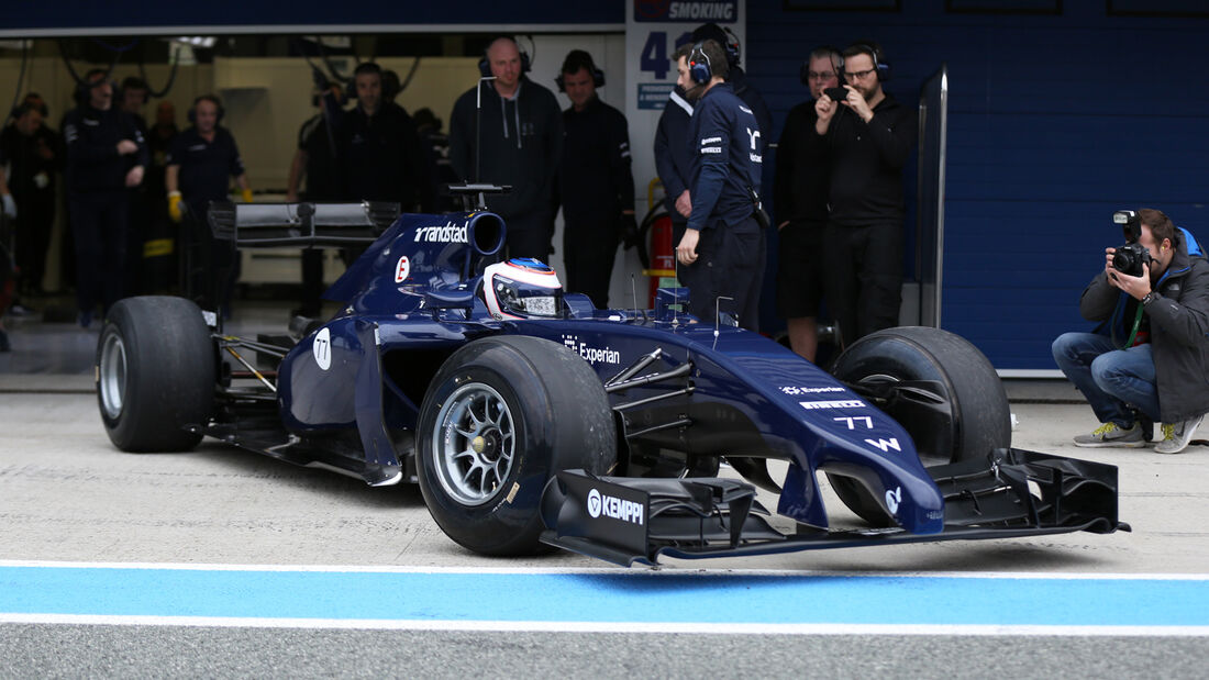 Williams FW36 - Jerez - Formel 1-Test 2014