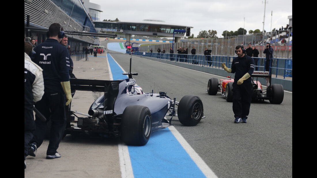 Williams FW36 - Jerez - Formel 1-Test 2014