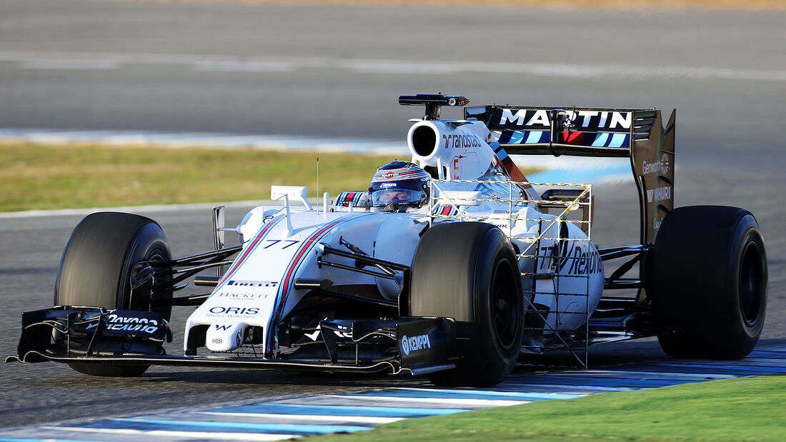 Williams FW37 Valtteri Bottas Jerez Testfahrten