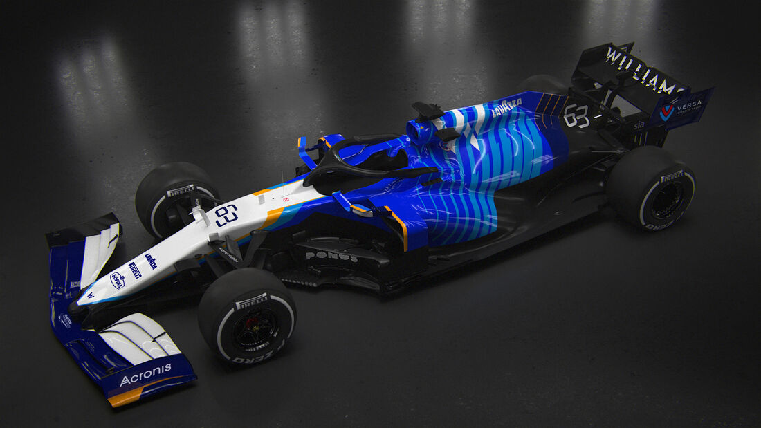 Williams FW43B - Neue Lackierung - Formel 1 - 2021