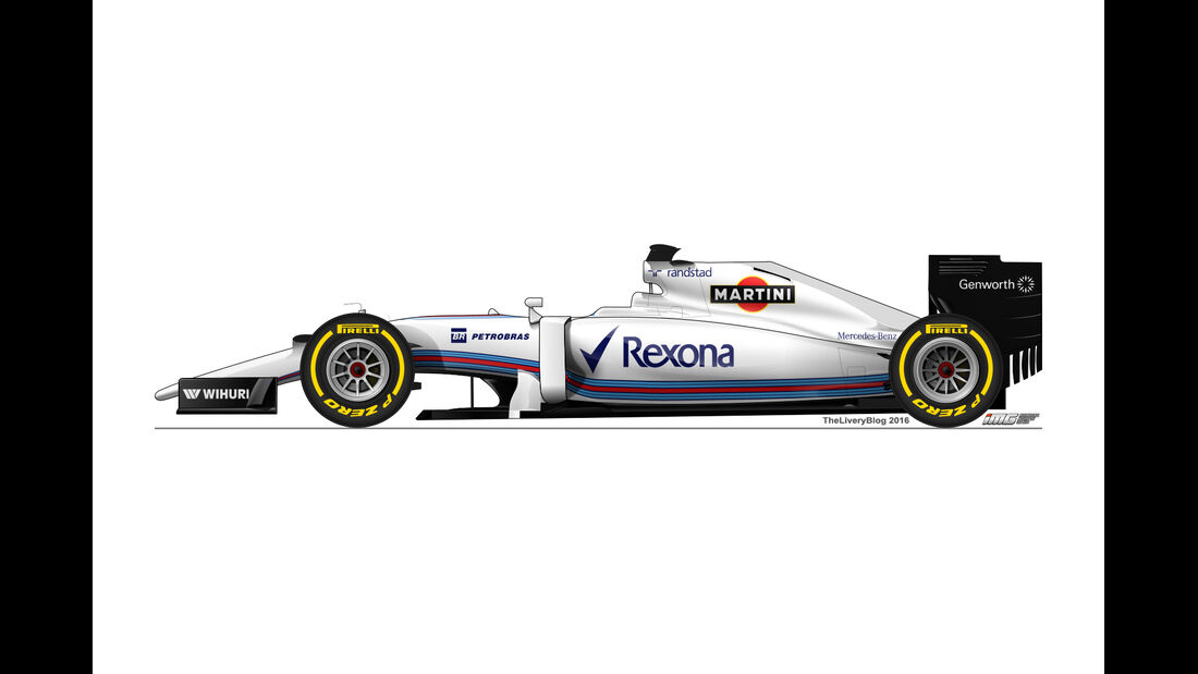 Williams - Formel 1 Design Concepts 2016