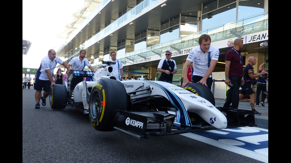 Williams - Formel 1 - GP Abu Dhabi - 22. November 2014