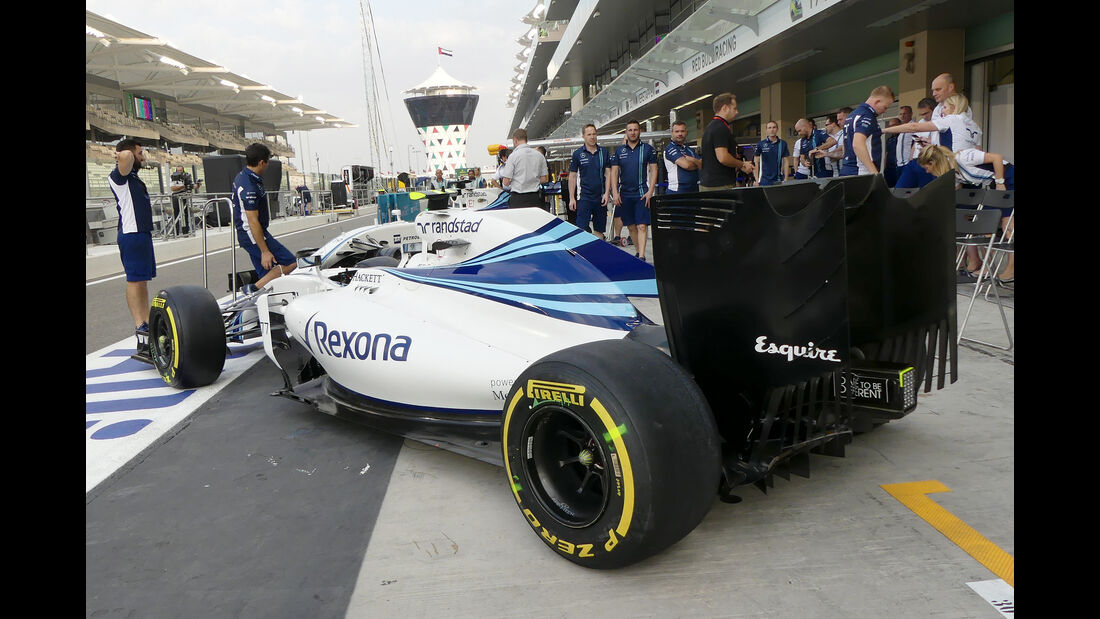Williams - Formel 1 - GP Abu Dhabi - 24. November 2016