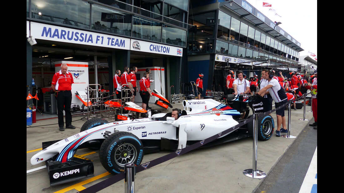 Williams  - Formel 1 - GP Australien - 15. März 2014