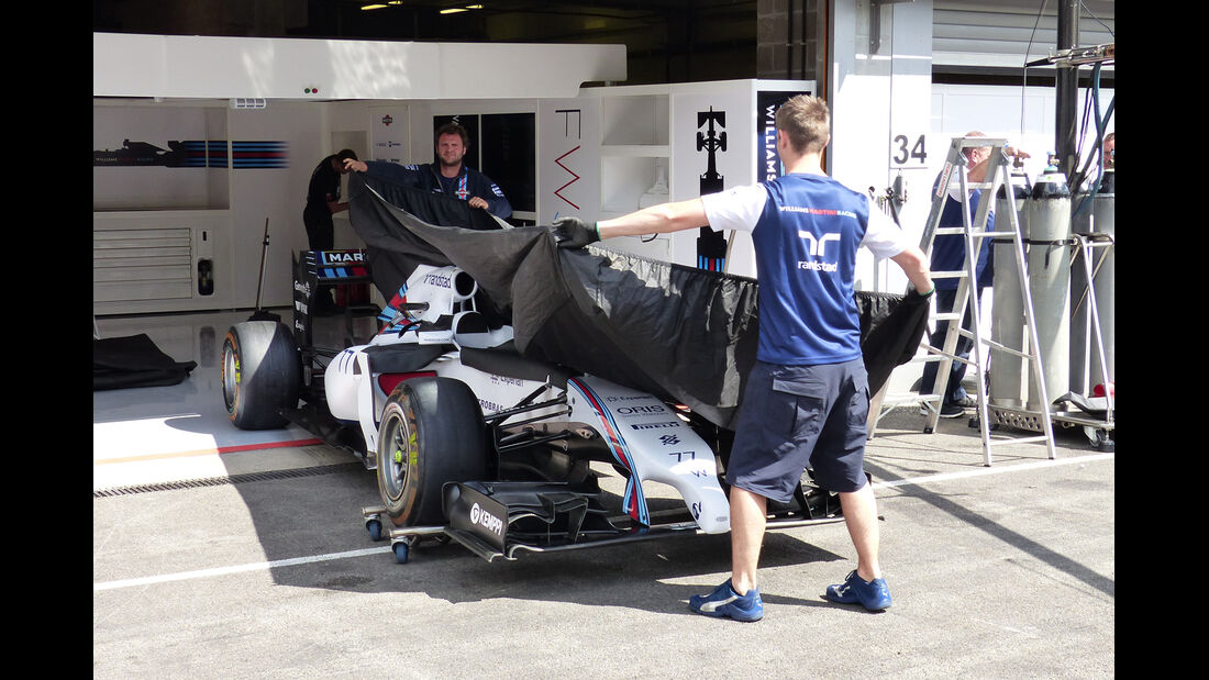 Williams - Formel 1 - GP Belgien - Spa-Francorchamps - 20. August 2014