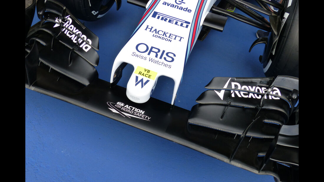 Williams - Formel 1 - GP Belgien - Spa-Francorchamps - 20. August 2015