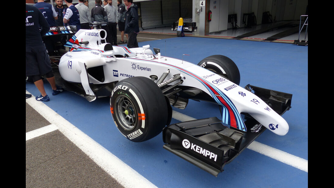 Williams - Formel 1 - GP Belgien - Spa-Francorchamps - 21. August 2014