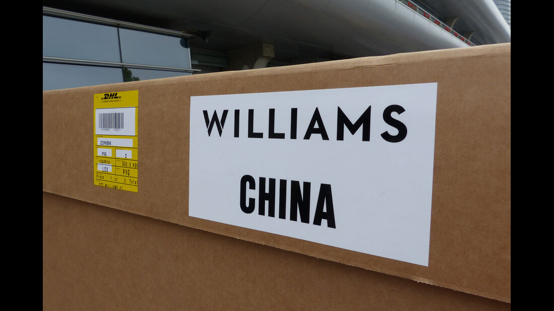Williams - Formel 1 - GP China - Shanghai - 16. April 2014