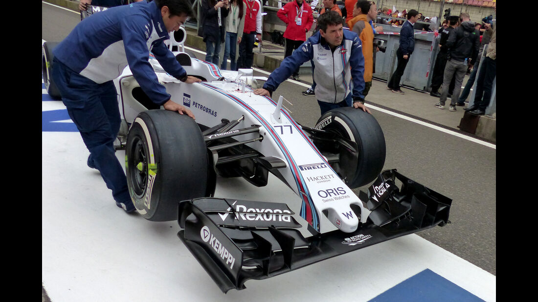 Williams - Formel 1 - GP China - Shanghai - 9. April 2015