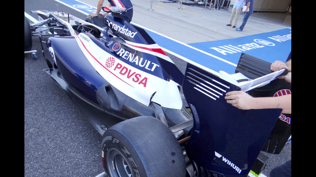Williams - Formel 1 - GP Japan - Suzuka - 4. Oktober 2012