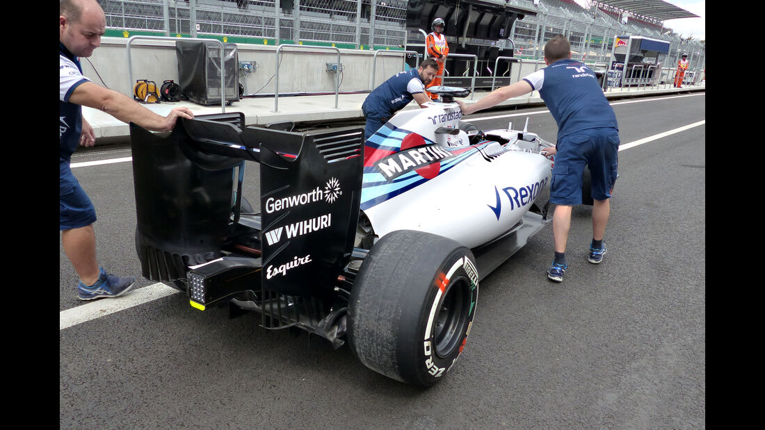 Williams - Formel 1 - GP Mexico - 29. Oktober 2015