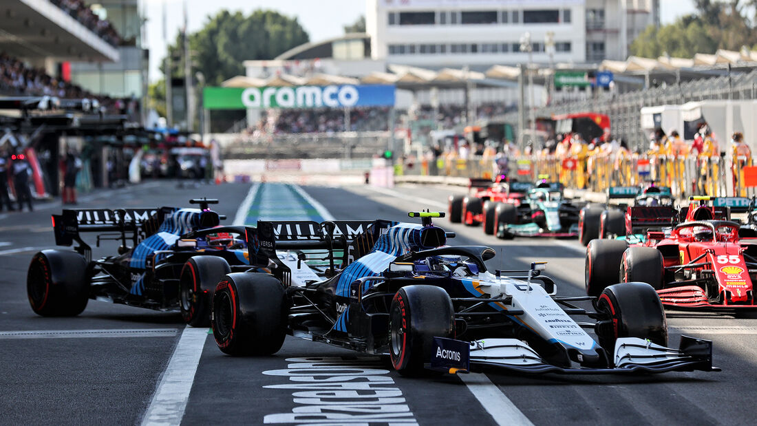 Williams - Formel 1 - GP Mexiko - 6. November 2021