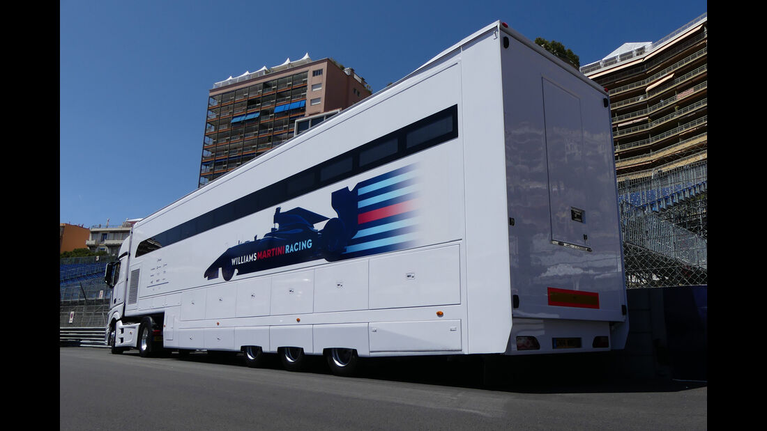 Williams - Formel 1 - GP Monaco - 24. Mai 2016