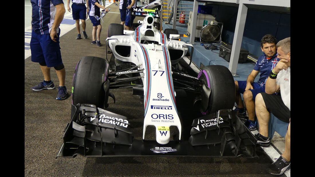 Williams - Formel 1 - GP Singapur - 15. September 2016
