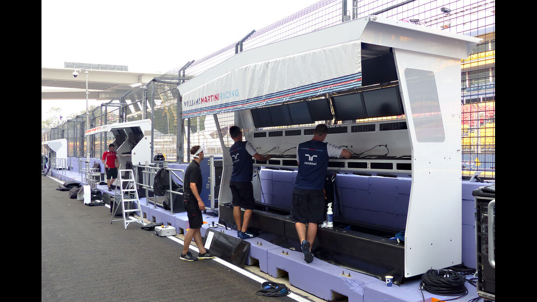 Williams - Formel 1 - GP Singapur - 17. September 2014
