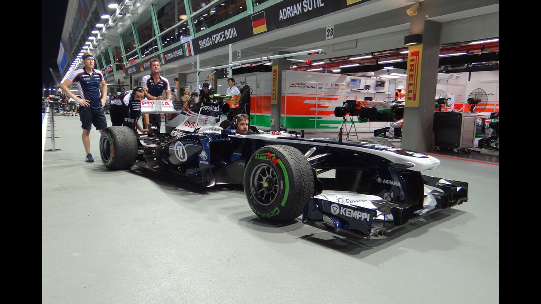 Williams - Formel 1 - GP Singapur - 19. September 2013