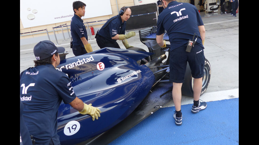 Williams - Formel 1 - Test - Bahrain - 1. März 2014