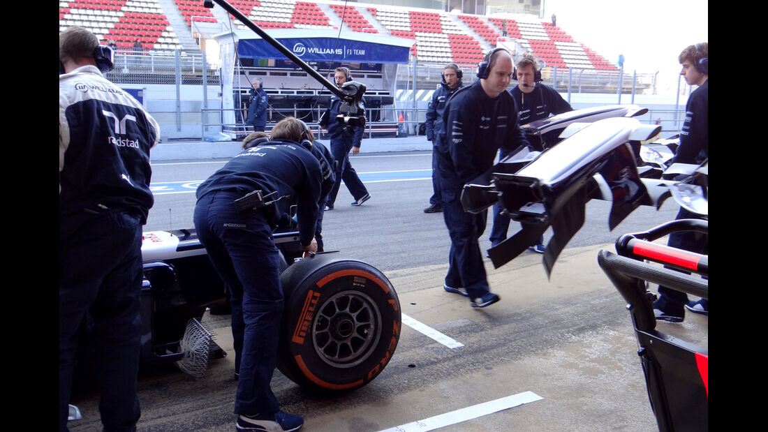 Williams - Formel 1 - Test - Barcelona - 20. Februar 2013