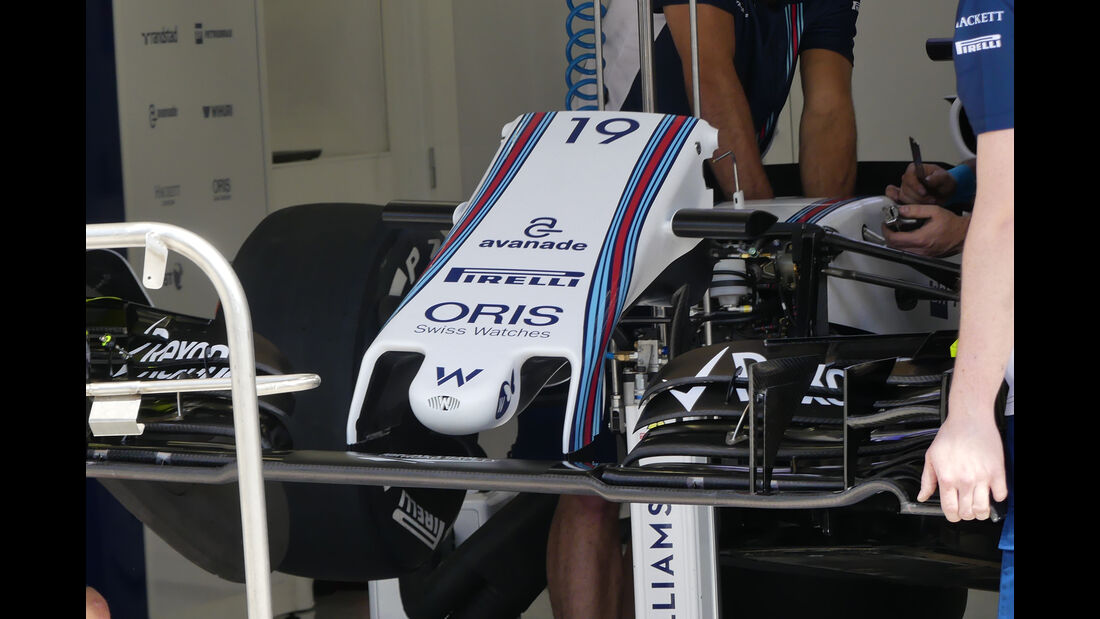 Williams - GP Bahrain - Technik-Update - 2016