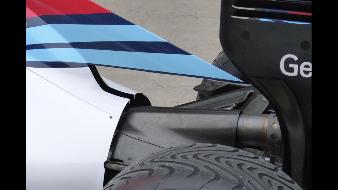 Williams - GP China 2014 - Technik