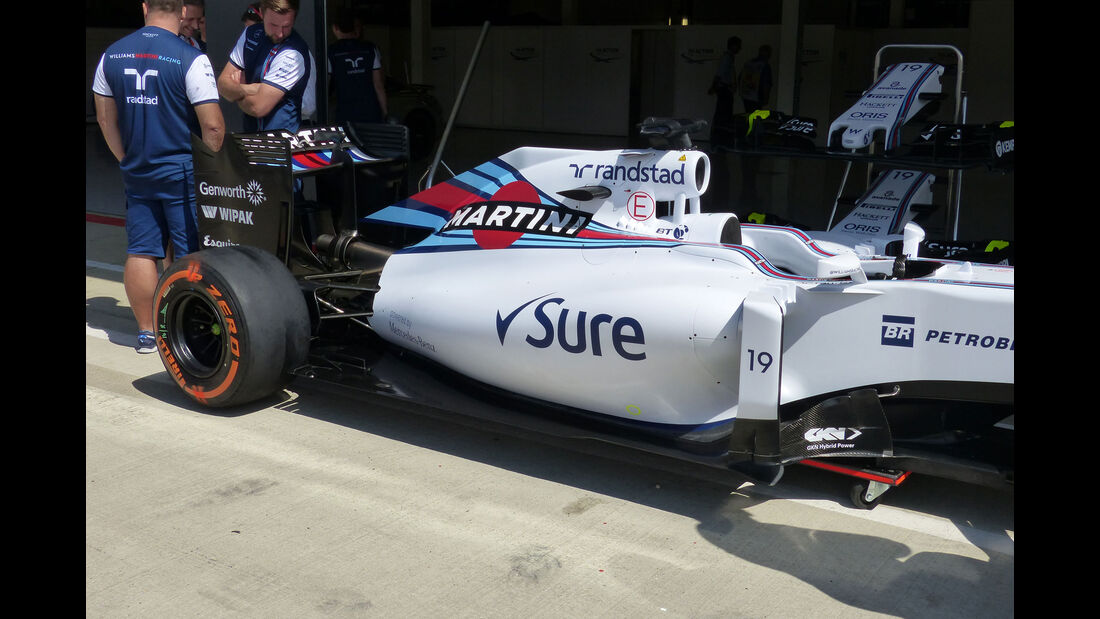 Williams - GP England - Silverstone - Donnerstag - 2.7.2015