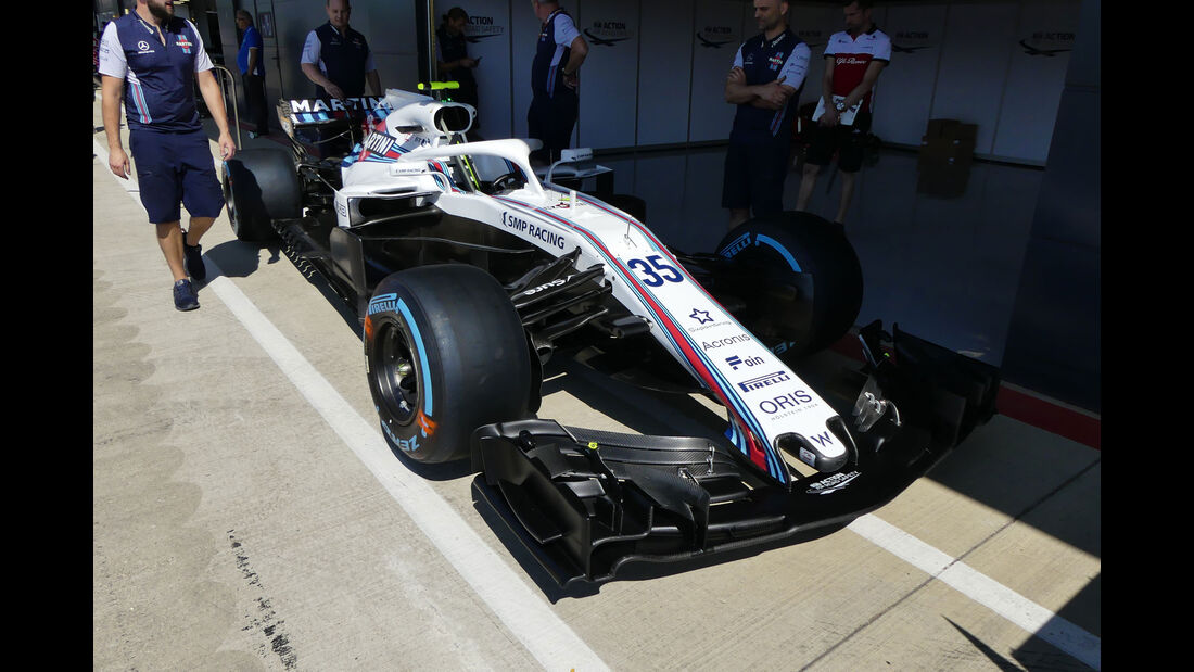 Williams - GP England - Silverstone - Formel 1 - Donnerstag - 5.7.2018