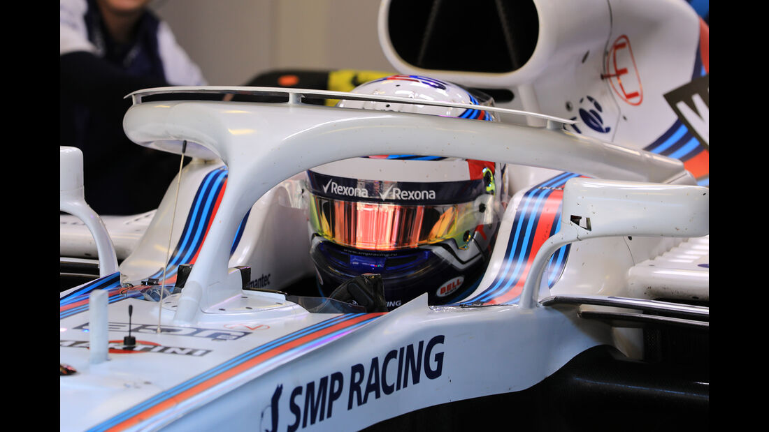 Williams - Halo - F1-Test - Barcelona - 2018