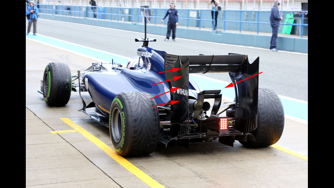 Williams - Jerez-Test - Formel 1 - 2014