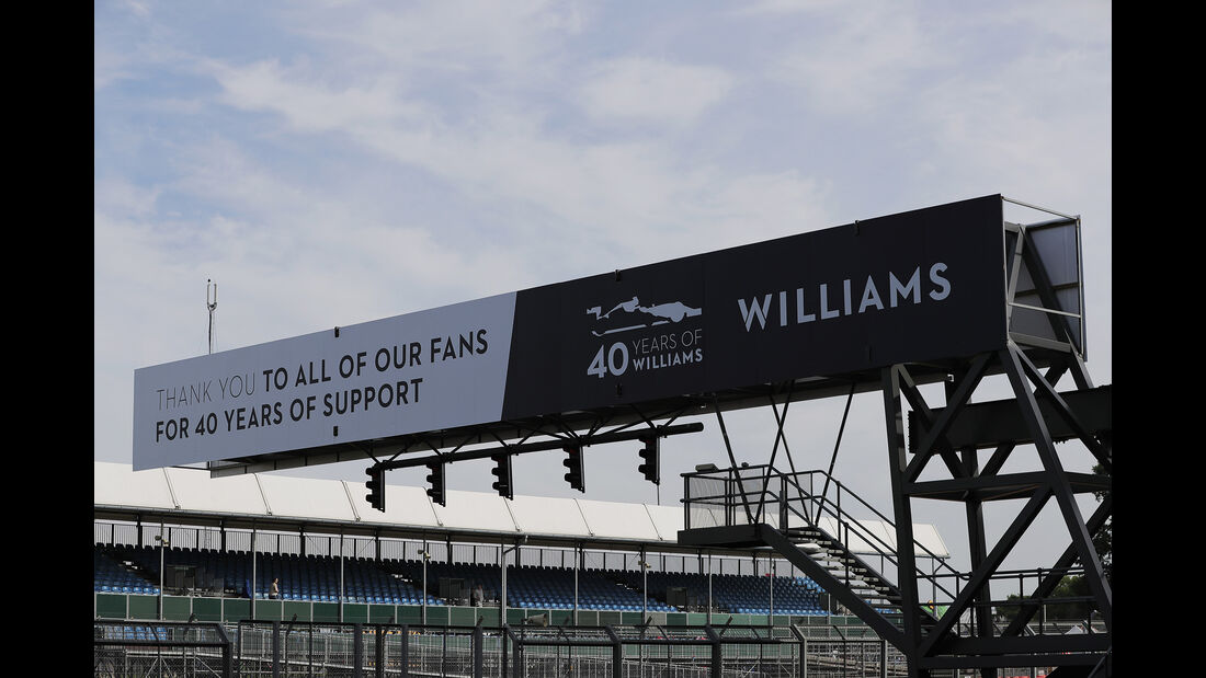 Williams-Jubiläum - Silverstone - 2017