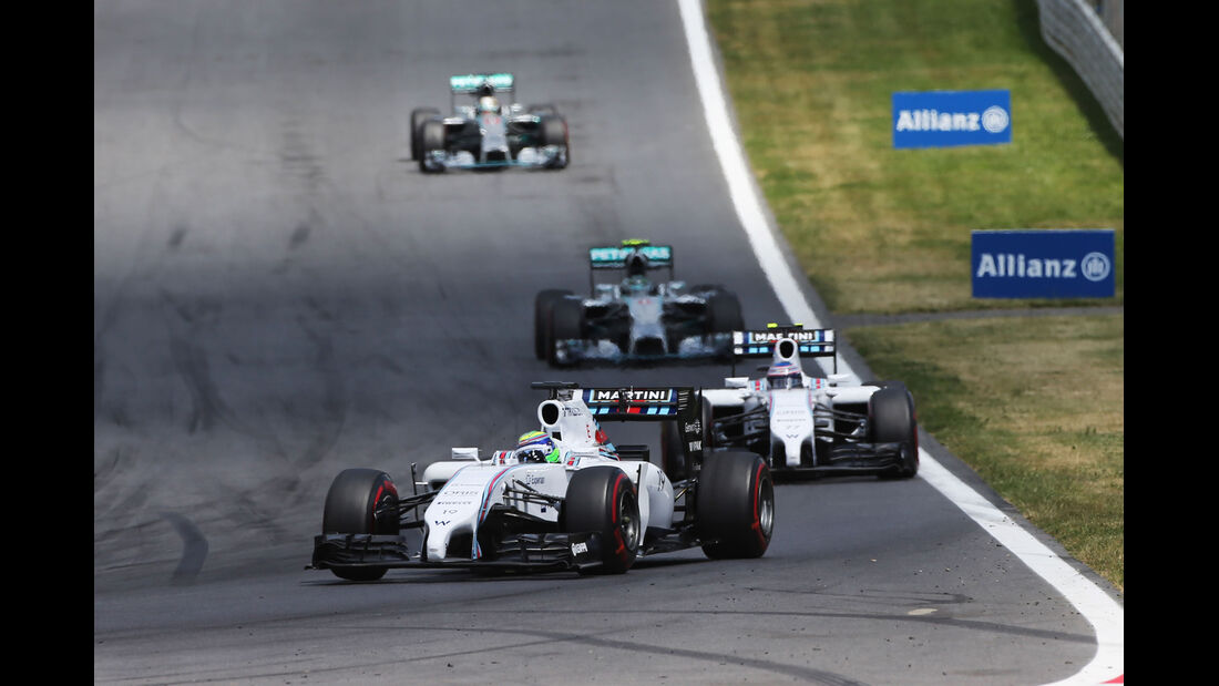 Williams & Mercedes - GP Österreich 2014
