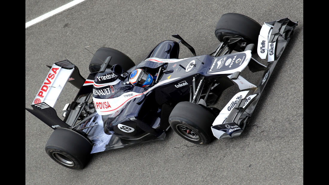 Williams Mugello 2012 Formel 1 Technik