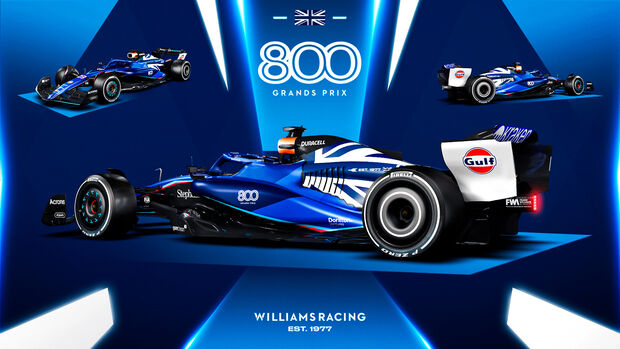 Williams - Spezial-Design - GP England 2023