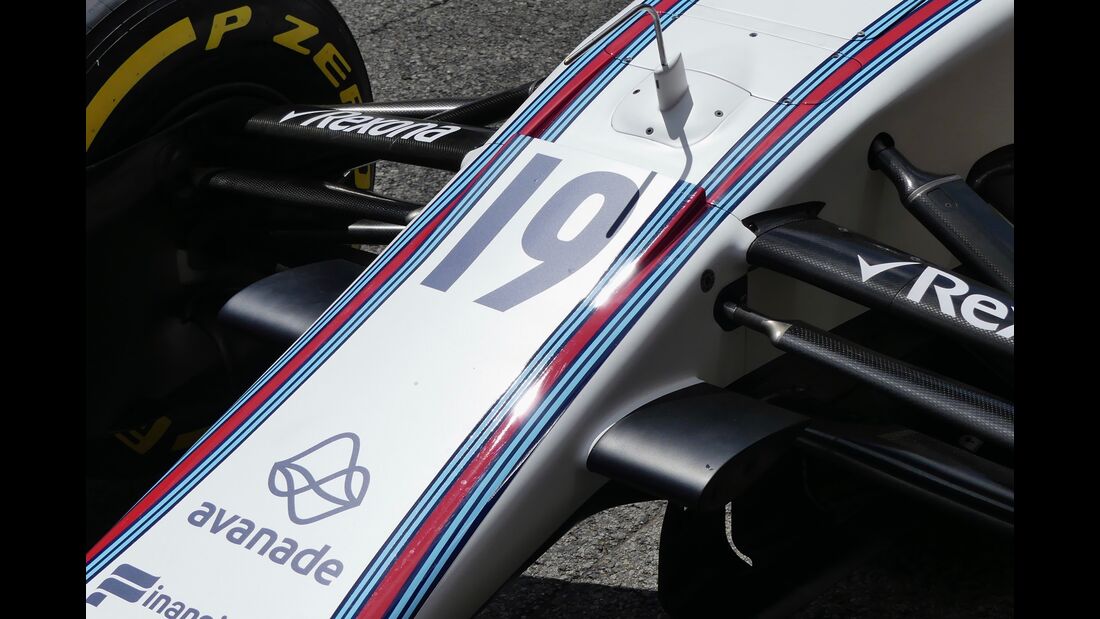Williams - Startnummern - Formel 1 - GP Spanien - 11. Mai 2017