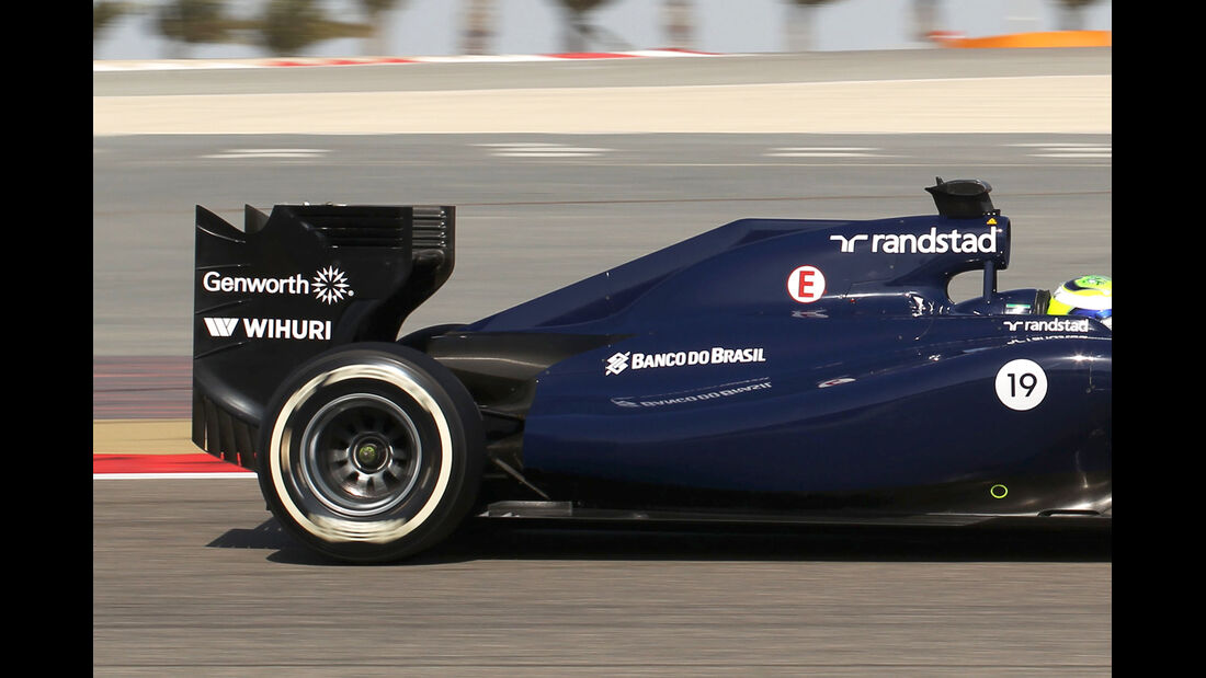 Williams - Technik - Bahrain Test 2 - 2014
