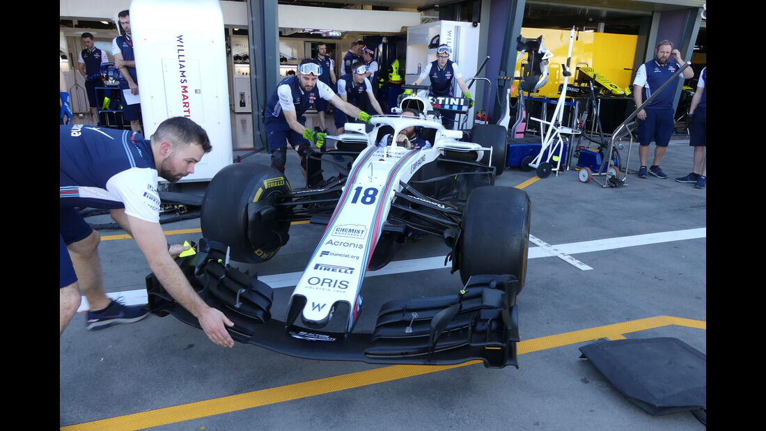 Williams - Technik-Details - GP Australien 2018 - Melbourne