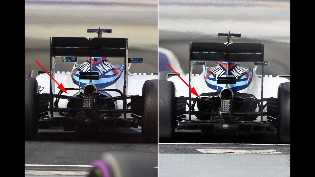 Williams - Technik - Formel 1 - GP Singapur 2016