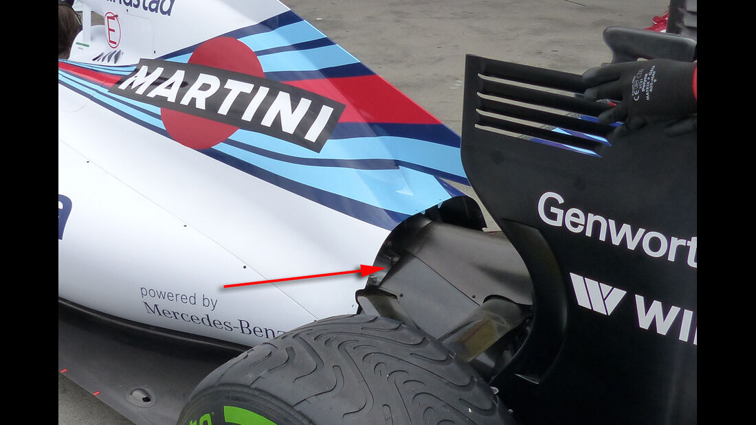 Williams - Technik - GP China / GP Bahrain - Formel 1 - 2015